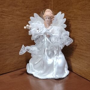 Elegant White Angel Figurine